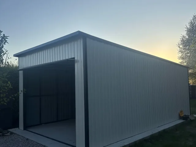Garaż blaszany 3,5×6 m, woj. wielkopolskie — ujęcie 4