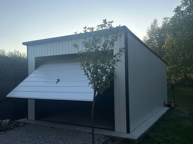 Garaż blaszany 3,5×6 m, woj. wielkopolskie — ujęcie 5