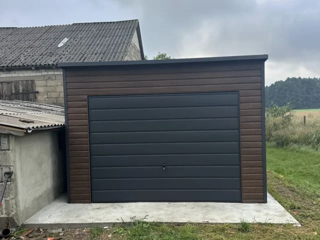 Garaż blaszany 3,7×6 m, woj. kujawsko-pomorskie — ujęcie 5