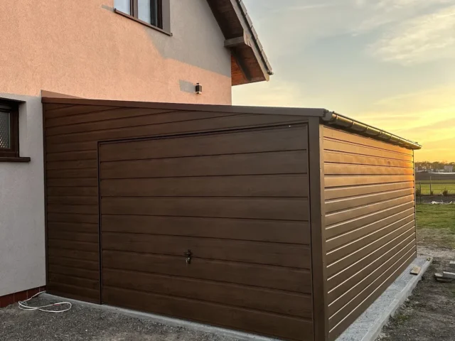 Garaż blaszany 4×5 m, woj. śląskie — ujęcie 4