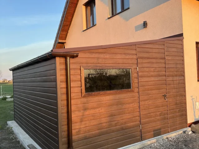 Garaż blaszany 4×5 m, woj. śląskie — ujęcie 5