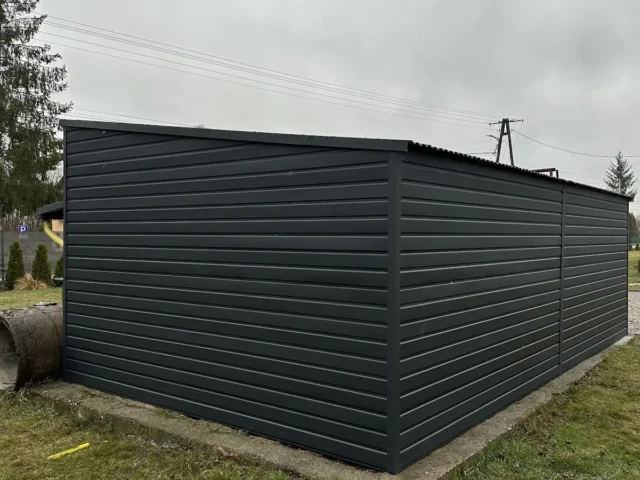 Garaż blaszany 4×7 m, woj. podkarpackie — ujęcie 3