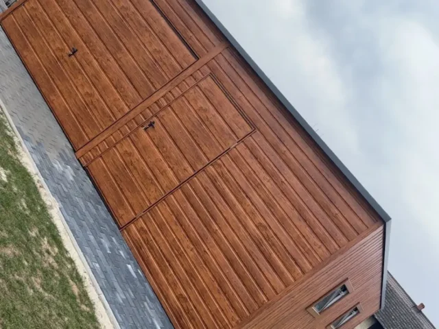 Garaż blaszany 6×5 m, woj. warmińsko-mazurskie — ujęcie 4