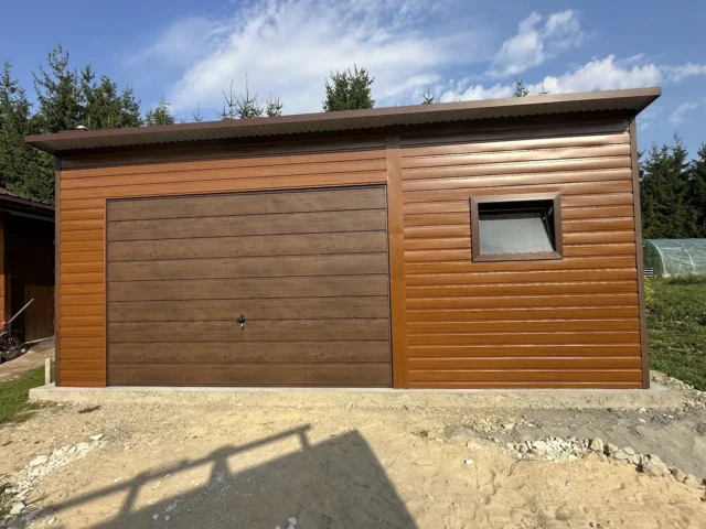 Garaż blaszany 6×5,8 m, woj. śląskie — ujęcie 6