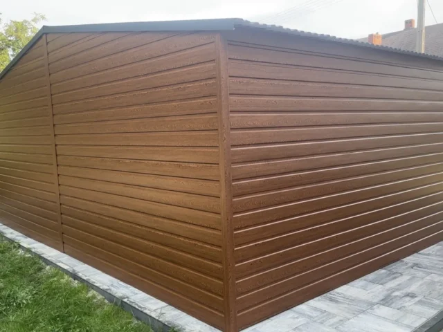 Garaż blaszany 6×6 m, woj. mazowieckie — ujęcie 3