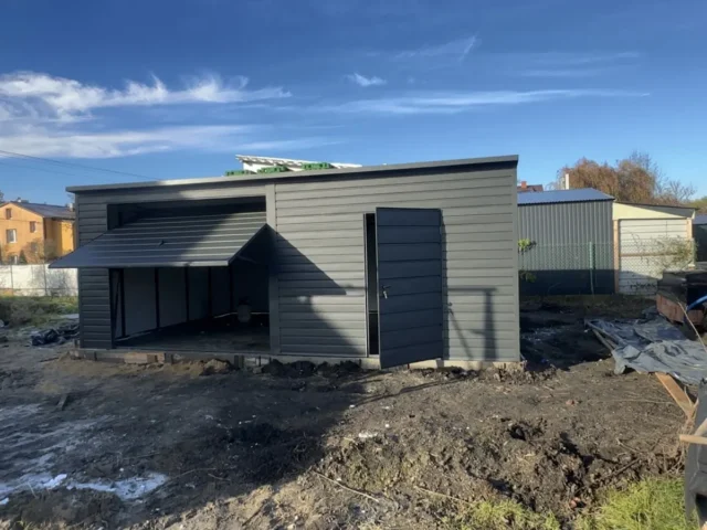 Garaż blaszany 7×5 m, woj. małopolskie — ujęcie 5