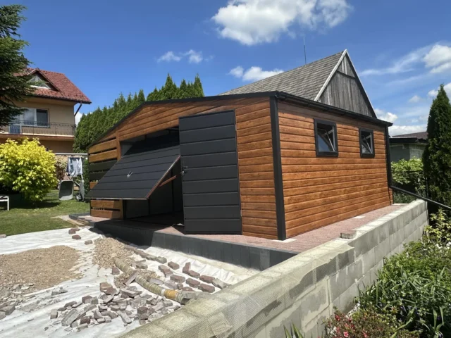 Garaż blaszany 7×5 m, woj. świętokrzyskie — ujęcie 6