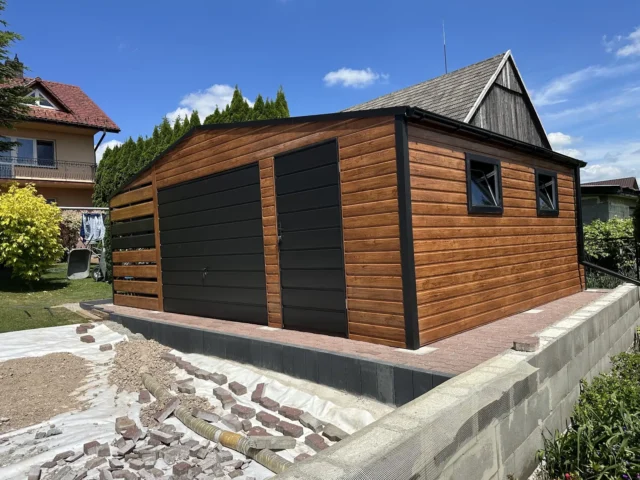 Garaż blaszany 7×5 m, woj. świętokrzyskie — ujęcie 8