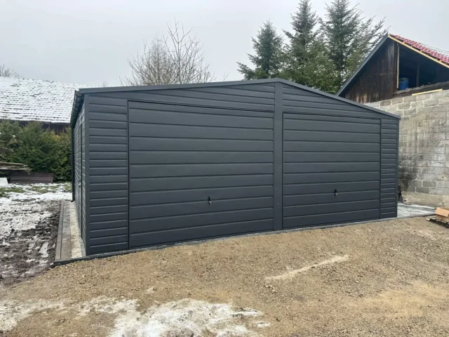 Garaż blaszany 7×6 m, woj. małopolskie — ujęcie 5