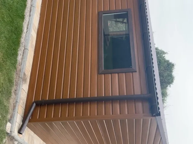 Garaż blaszany 8,5×5 m, woj. mazowieckie — ujęcie 2