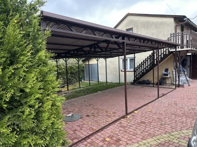 Garaż blaszany 8×5 m, woj. opolskie — ujęcie 2