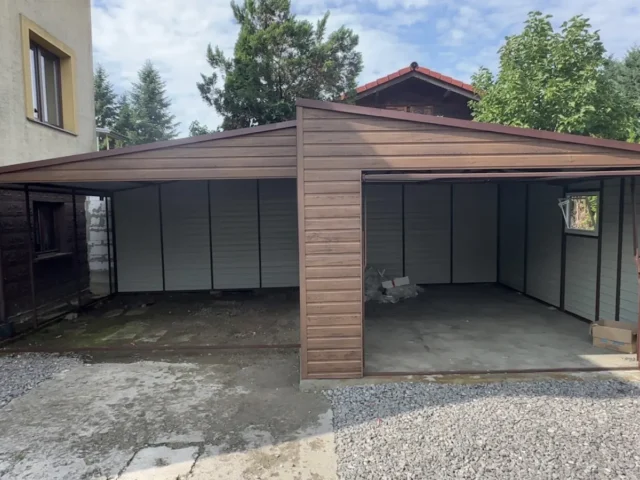 Garaż blaszany 8×5 m, woj. świętokrzyskie — ujęcie 3