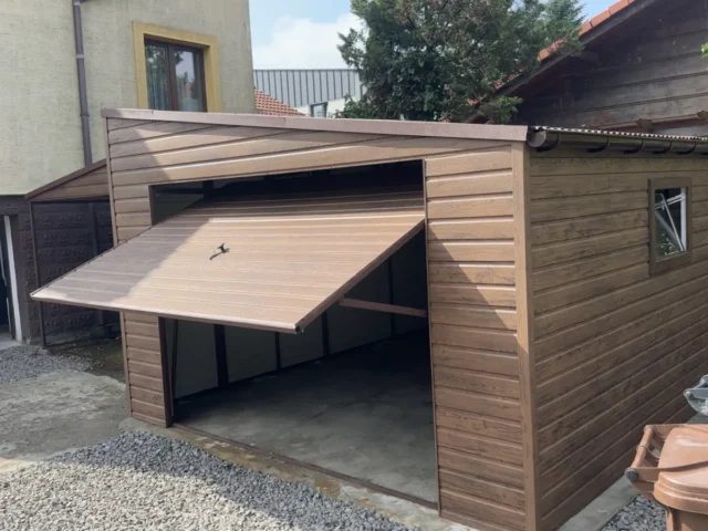 Garaż blaszany 8×5 m, woj. świętokrzyskie — ujęcie 4