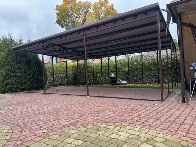 Garaż blaszany 8×5 m, woj. opolskie — ujęcie 4