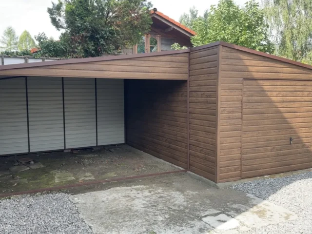 Garaż blaszany 8×5 m, woj. świętokrzyskie — ujęcie 5