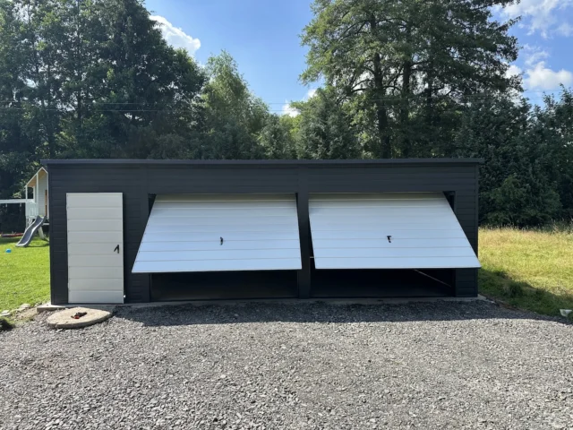 Garaż blaszany 8×5,8 m, woj. podkarpackie — ujęcie 3