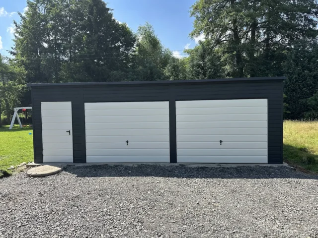 Garaż blaszany 8×5,8 m, woj. podkarpackie — ujęcie 6