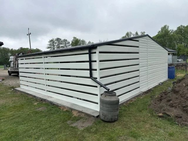 Garaż blaszany 8×6 m, woj. świętokrzyskie — ujęcie 6