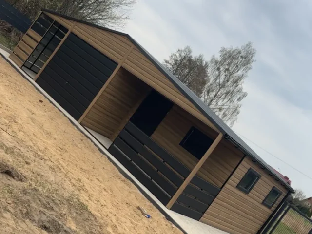 Garaż blaszany 9×5,5 m, woj. warmińsko-mazurskie — ujęcie 5
