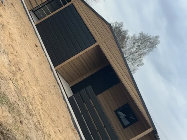 Garaż blaszany 9×5,5 m, woj. warmińsko-mazurskie — ujęcie 6