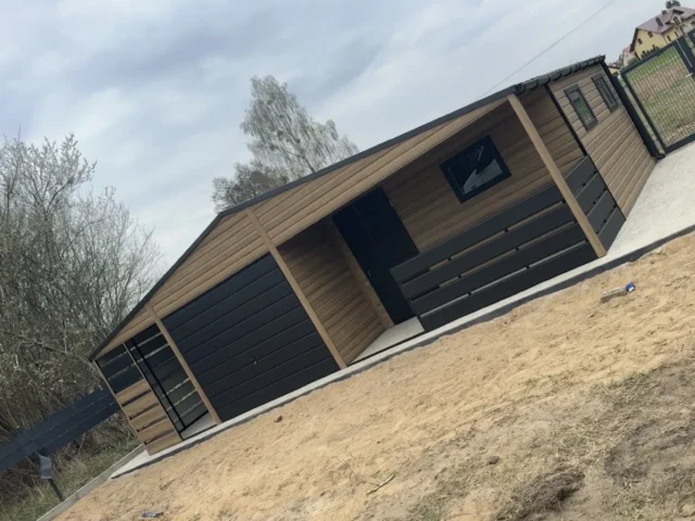 Garaż blaszany 9×5,5 m, woj. warmińsko-mazurskie — ujęcie 7