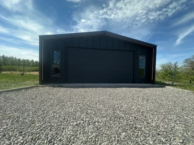 Garaż blaszany premium 6×6 m, woj. wielkopolskie — ujęcie 7
