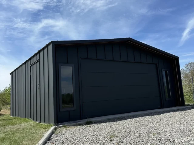 Garaż blaszany premium 6×6 m, woj. wielkopolskie — ujęcie 8