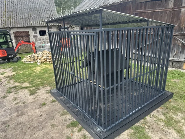Kojec dla psa 2×2 m, woj. kujawsko-pomorskie — ujęcie 4