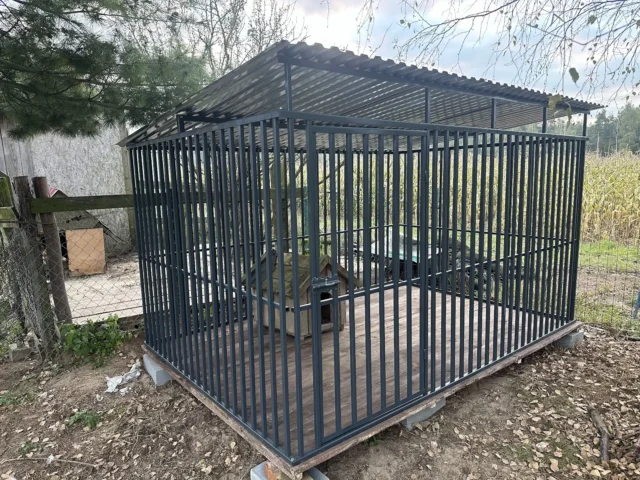 Kojec dla psa 3×2 m, woj. wielkopolskie — ujęcie 1