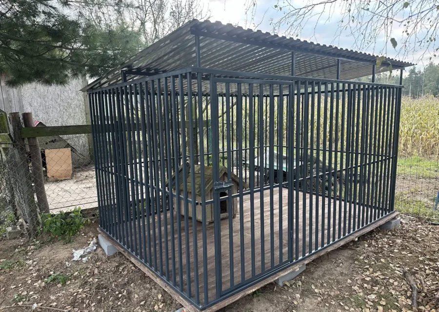 Kojec dla psa 3×2 m, woj. wielkopolskie — ujęcie 1