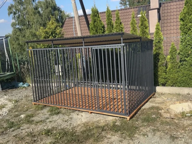 Kojec dla psa 3×2 m, woj. łódzkie — ujęcie 2