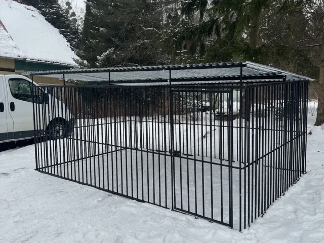 Kojec dla psa 5×3 m, woj. podkarpackie — ujęcie 1