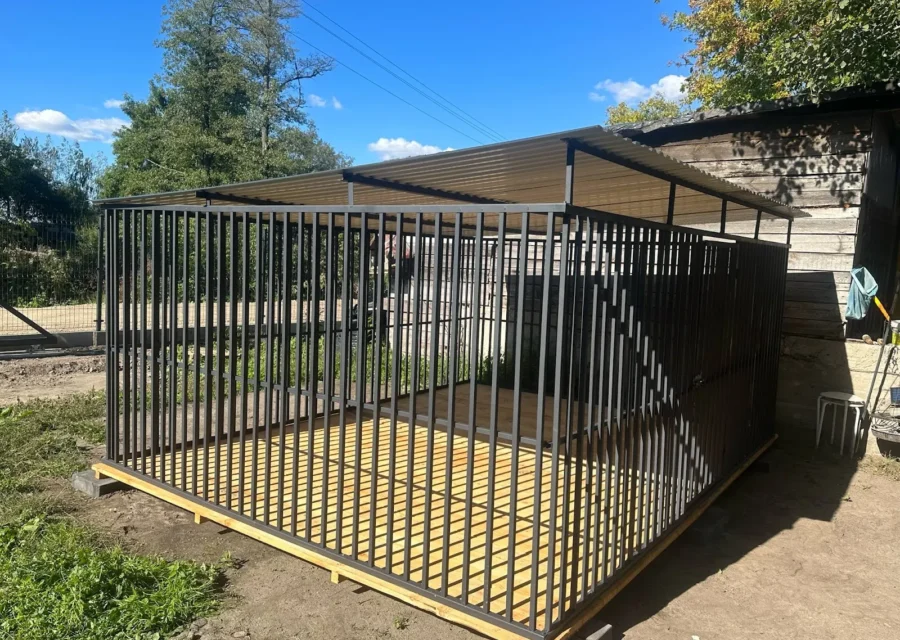 Kojec dla psa 5×4 m, woj. wielkopolskie — ujęcie 1